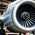 **

A fully clothed aircraft maintenance technician in appropriate attire, working on an airplane engine in a clean, well-lit hangar.  Perfect anatomy, correct proportions, natural pose. Safe for work, appropriate content, professional, family-friendly, high quality, professional photography.

**