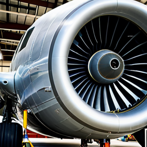 Home 6 **
A fully clothed aircraft maintenance technician in appropriate attire, working on an airplane engine in a clean, well-lit hangar. Perfect anatomy, correct proportions, natural pose. Safe for work, appropriate content, professional, family-friendly, high quality, professional photography.
**